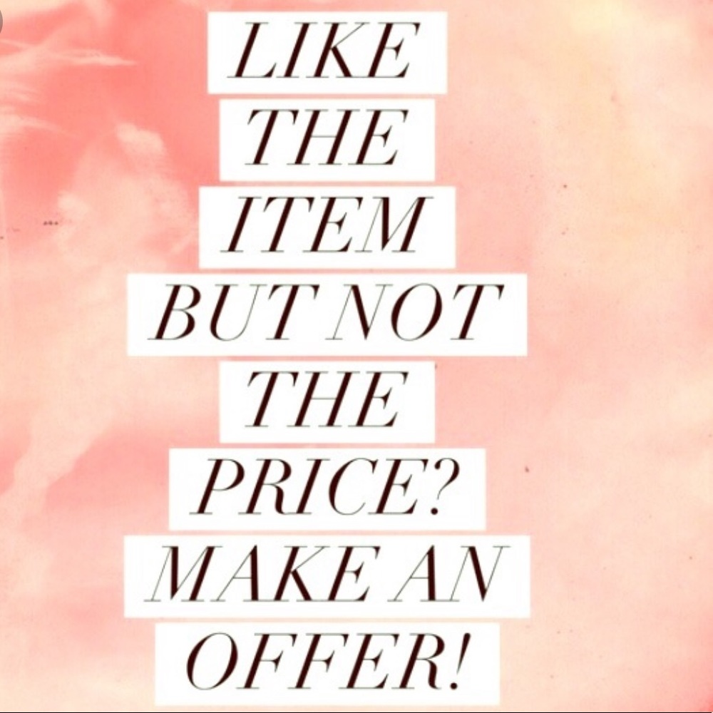 MAKE AN OFFER!
